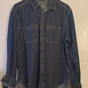 Men’s size Large GAP Denim Long-sleeve button up